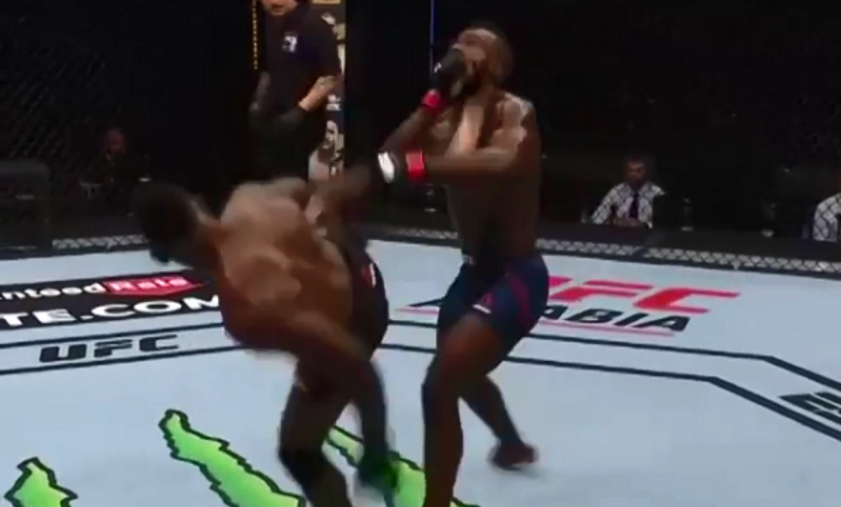 UFC: Το νοκ-άουτ της χρονιάς! Τον «γκρέμισε» με συγκλονιστική κλωτσιά (video)