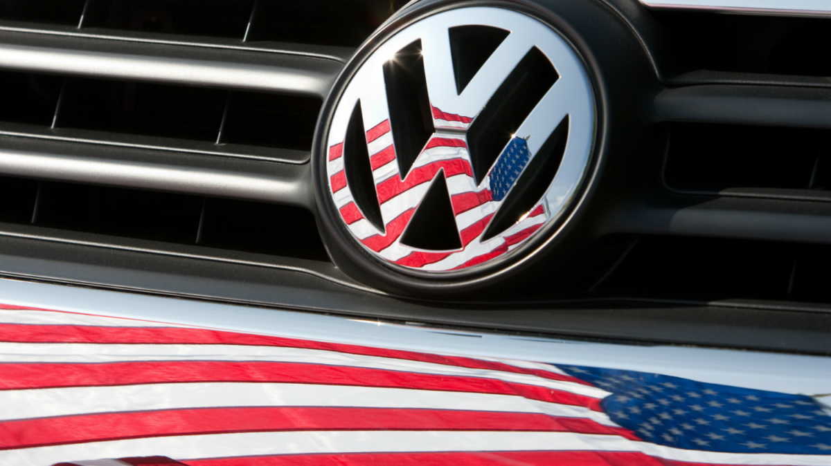 αμερικάνικη σημαία Volkswagen