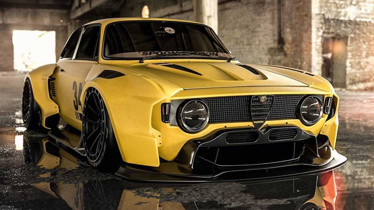 Ίσως το πιο ακραίο bodykit για Alfa Romeo GTA