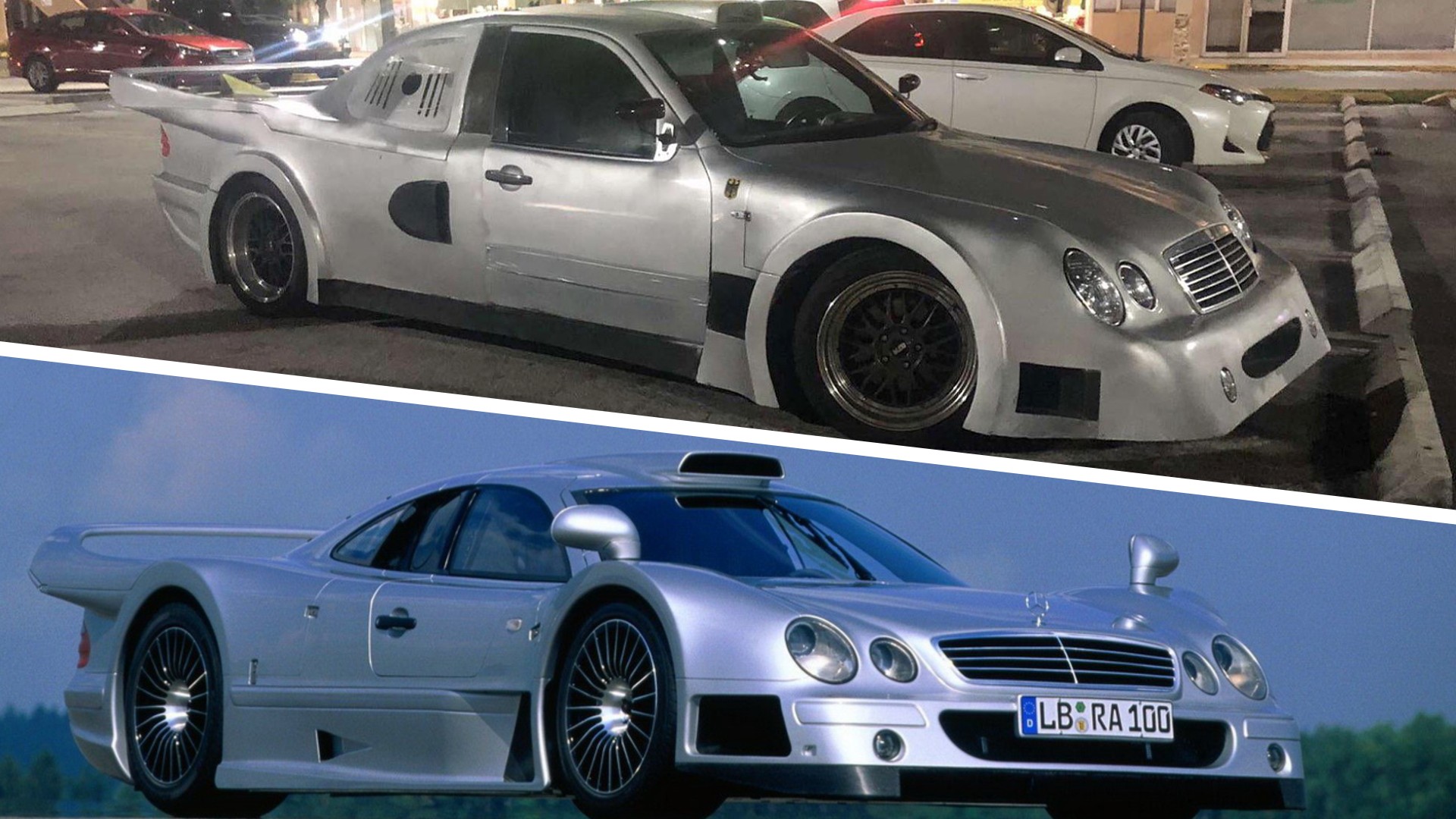 Όταν θέλεις Mercedes-Benz CLK GTR αλλά δεν έχεις τα χρήματα για να την αποκτήσεις