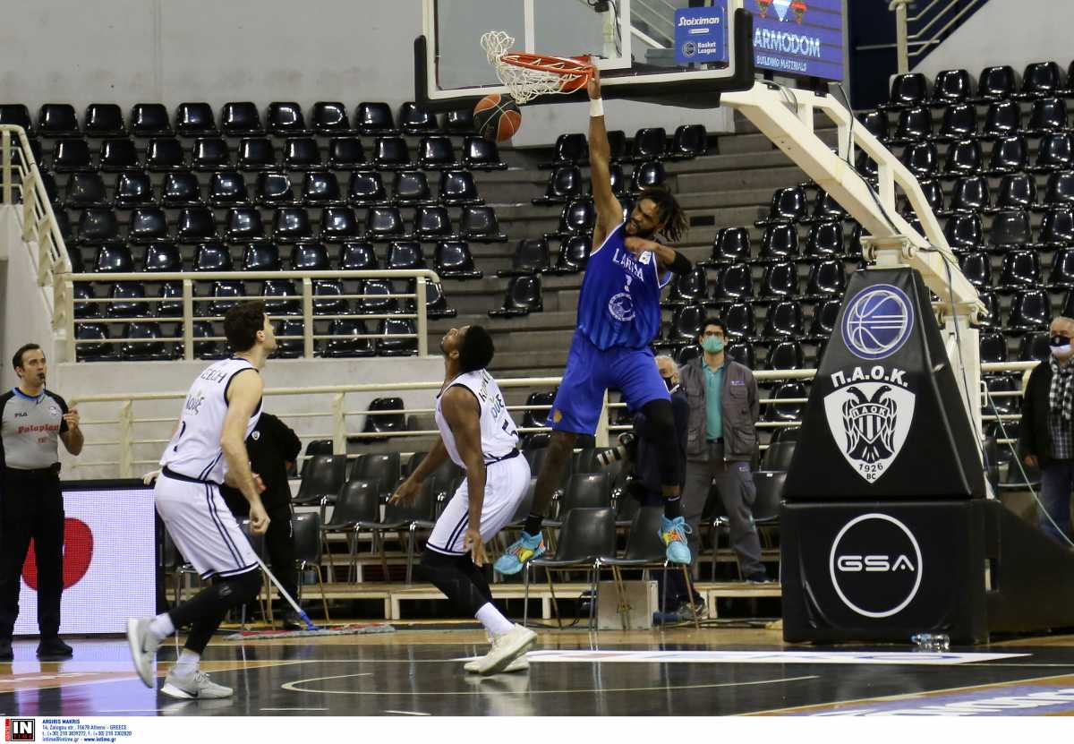 Basket League: Με buzzer beater η Λάρισα «ξέρανε» τον ΠΑΟΚ στην Πυλαία (video)