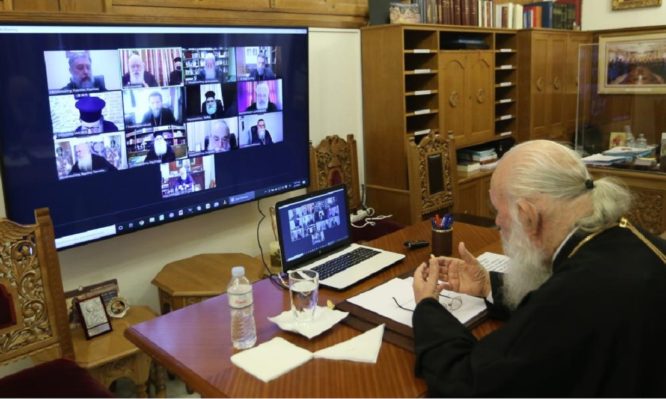 Διαρκής Ιερά Σύνοδος: Καταγγέλλει μεθοδεύσεις τηλεοπτικών σταθμών κατά τον εορτασμό των Θεοφανείων