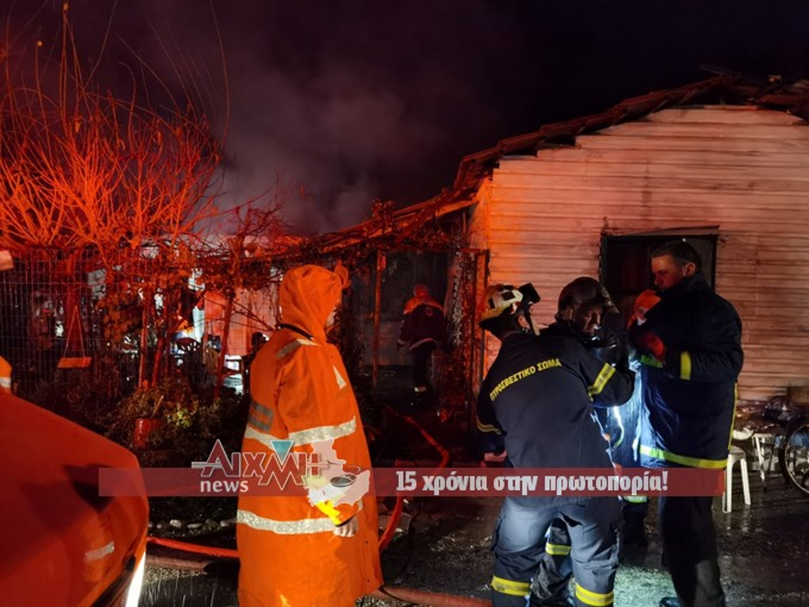 Μεσολόγγι: Τραγωδία με απανθρακωμένο άτομο μετά από φωτιά σε μονοκατοικία