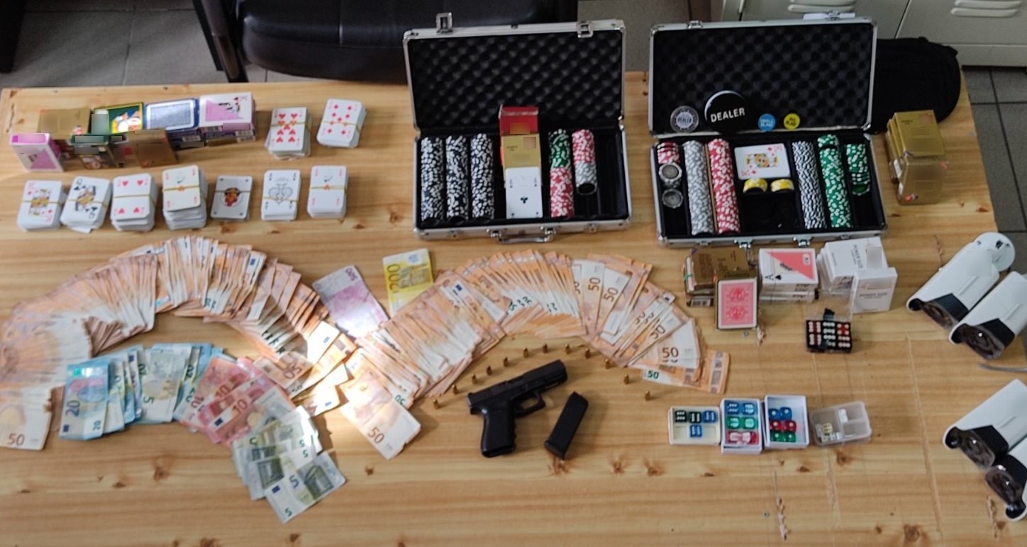 Ημαθία: Μετέτρεψαν κατάστημα σε παράνομο καζίνο – 24 συλλήψεις
