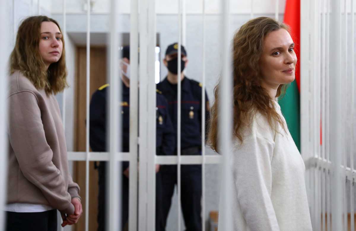 Λευκορωσία: Καταδικάστηκαν δύο δημοσιογράφοι επειδή κάλυπταν τις διαδηλώσεις (pics)