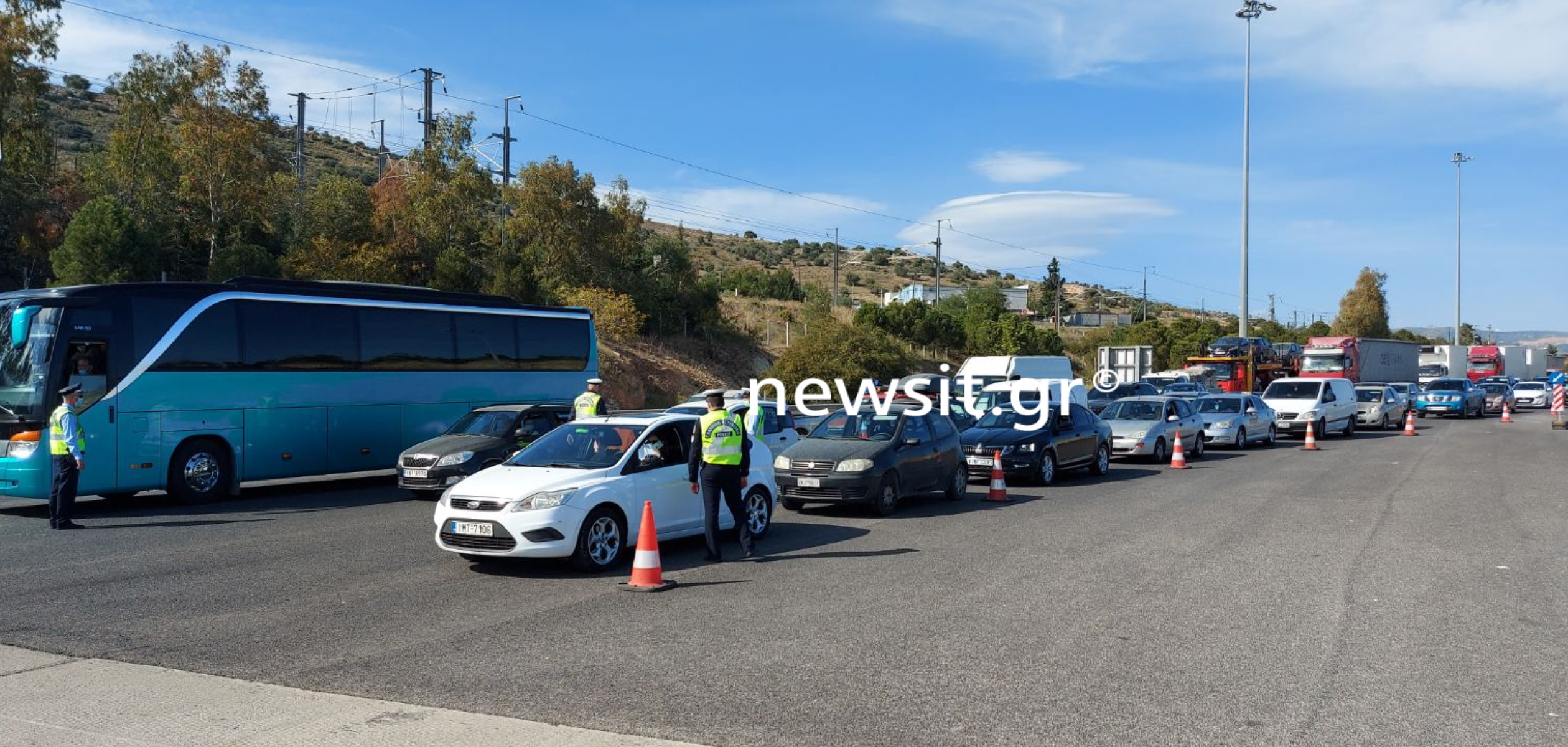 Εντατικοί έλεγχοι στα διόδια εν όψει Πάσχα (pics, video)