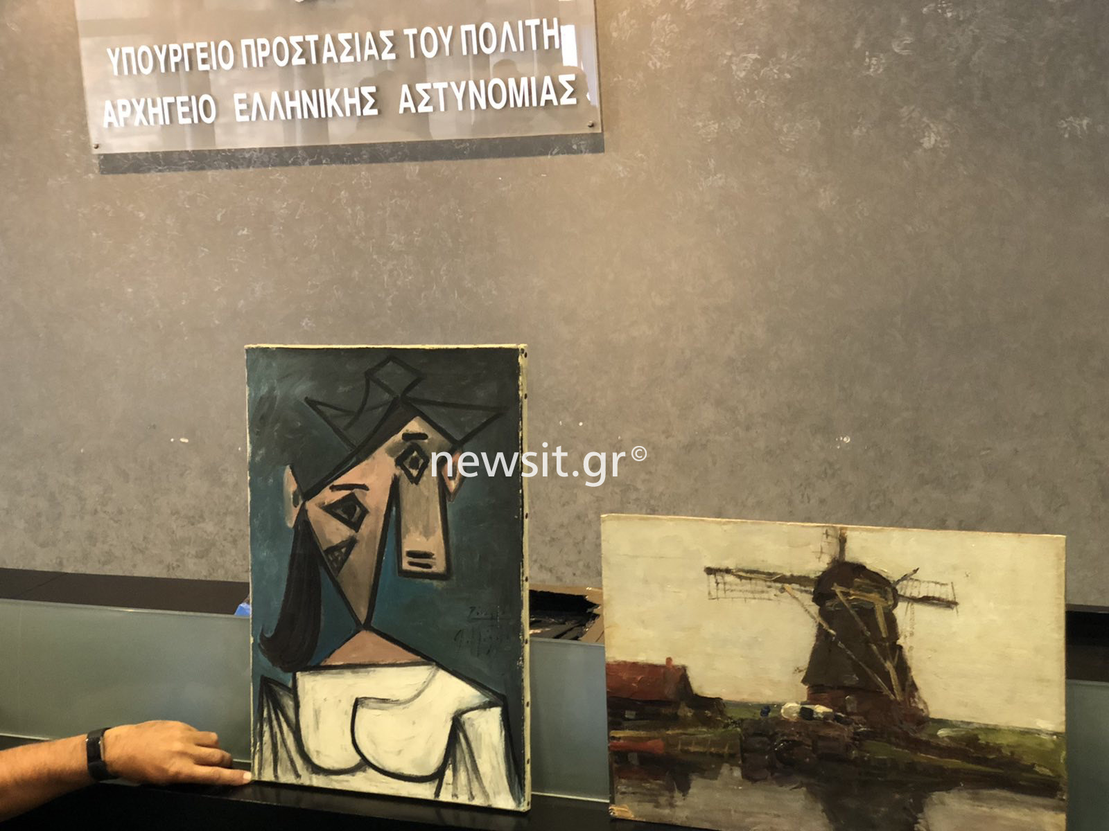 Πικάσο – Εθνική Πινακοθήκη: Λίνα Μενδώνη και Μιχάλης Χρυσοχοΐδης εξηγούν πως εξιχνιάστηκε η κλοπή