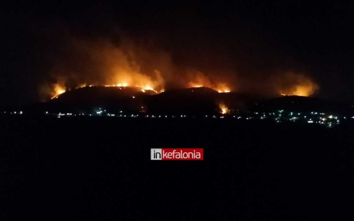 Φωτιά στην Κεφαλλονιά: 34χρονος συνελήφθη και ομολόγησε εμπρησμό