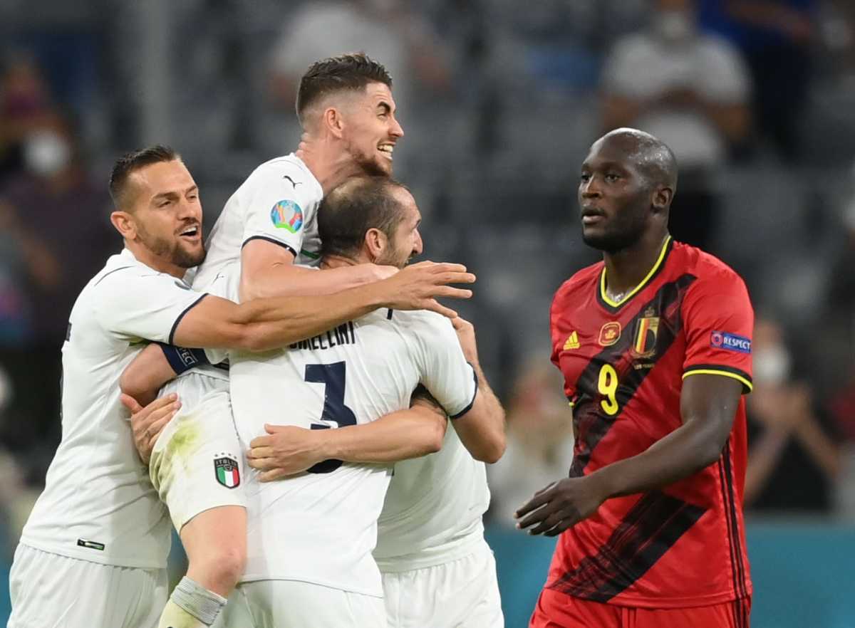 Euro 2020, Βέλγιο – Ιταλία 1-2: Ατζούρι για κούπα