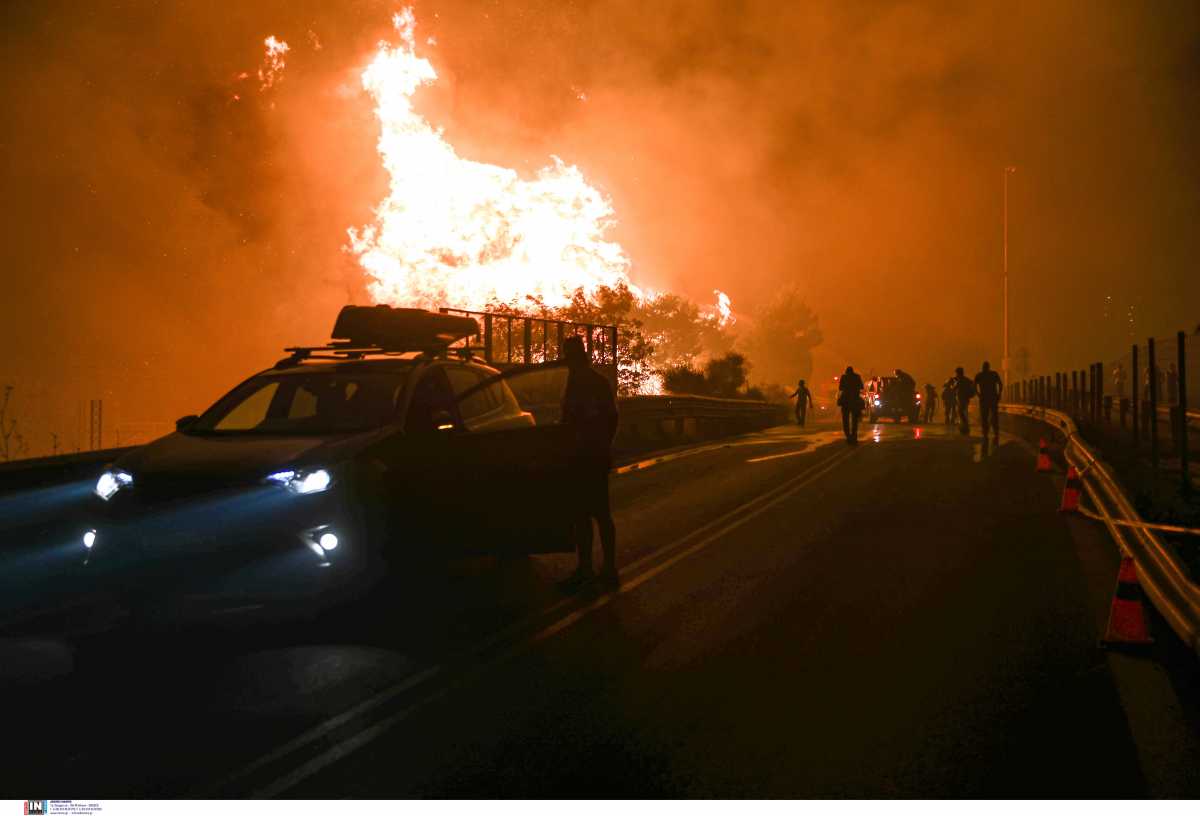 Φωτιά στην Αττική: Διακόπηκε η κυκλοφορία στην Αθηνών – Λαμίας – Όλες οι ρυθμίσεις