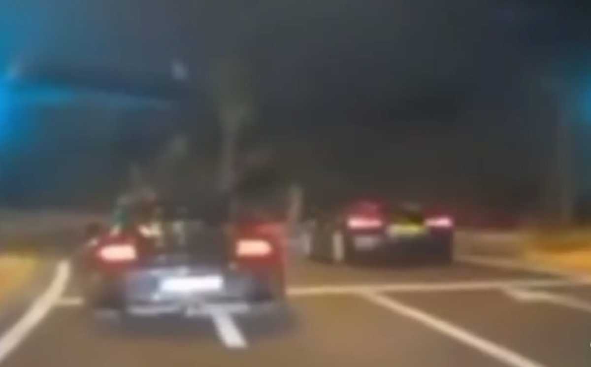 Mad Clip: Βίντεο ντοκουμέντο πριν το τροχαίο – Δίπλα του το Audi με τις κίτρινες πινακίδες που αναζητείται