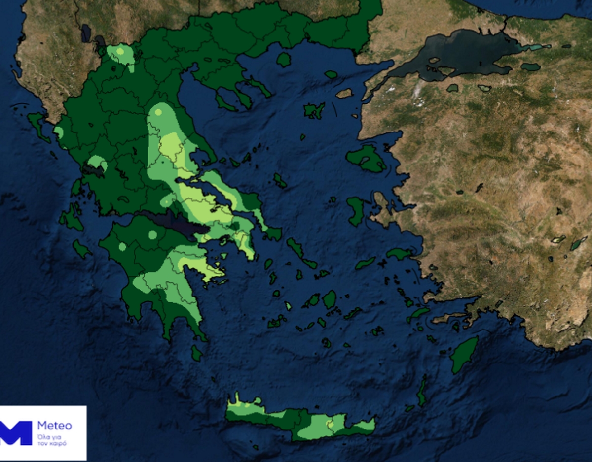 Meteo: Νέα υπηρεσία καταγράφει την ευφλεκτότητα της νεκρής δασικής καύσιμης ύλης