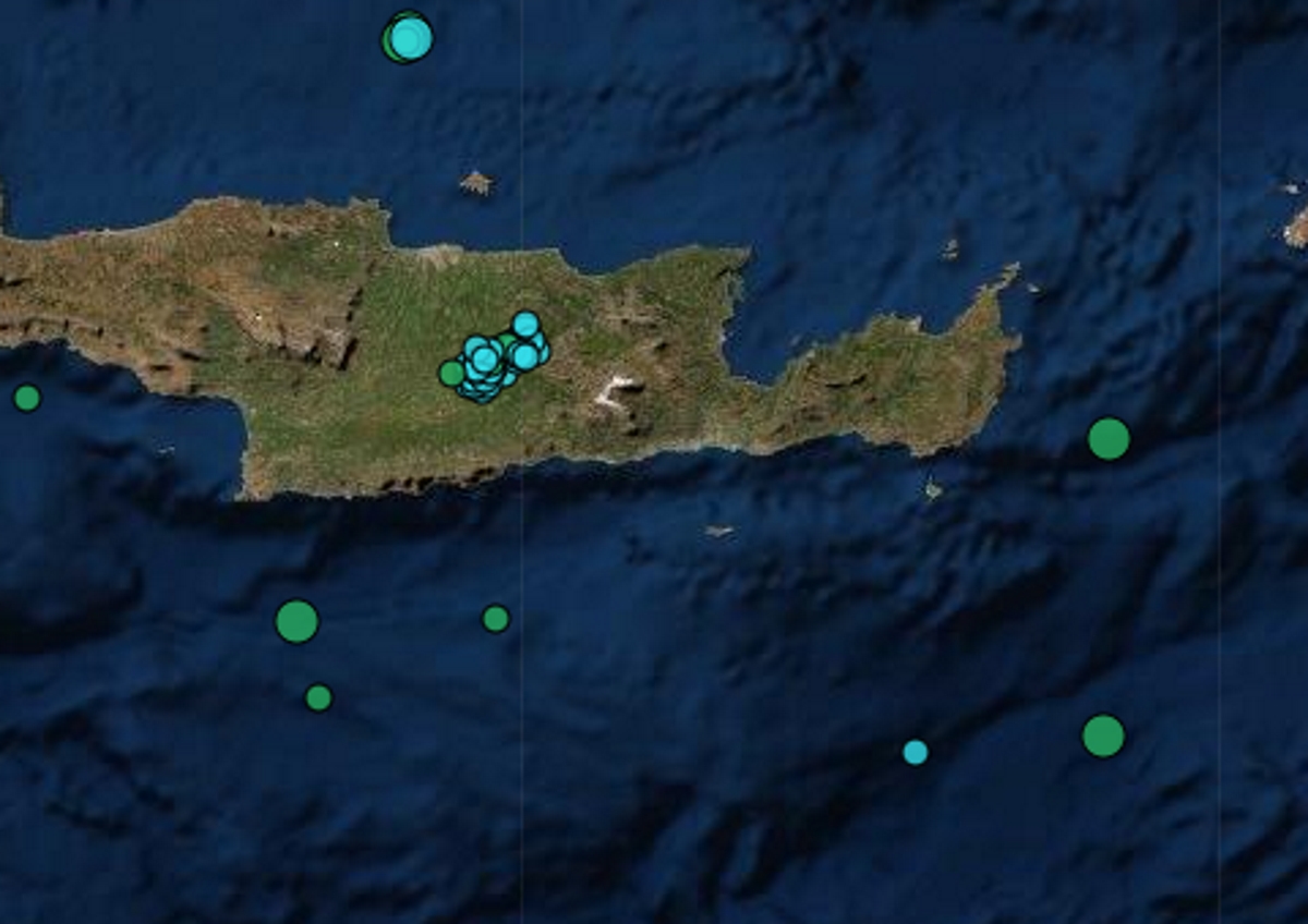 Τριπλός σεισμός στην Κρήτη: Στο χορό των Ρίχτερ το νησί