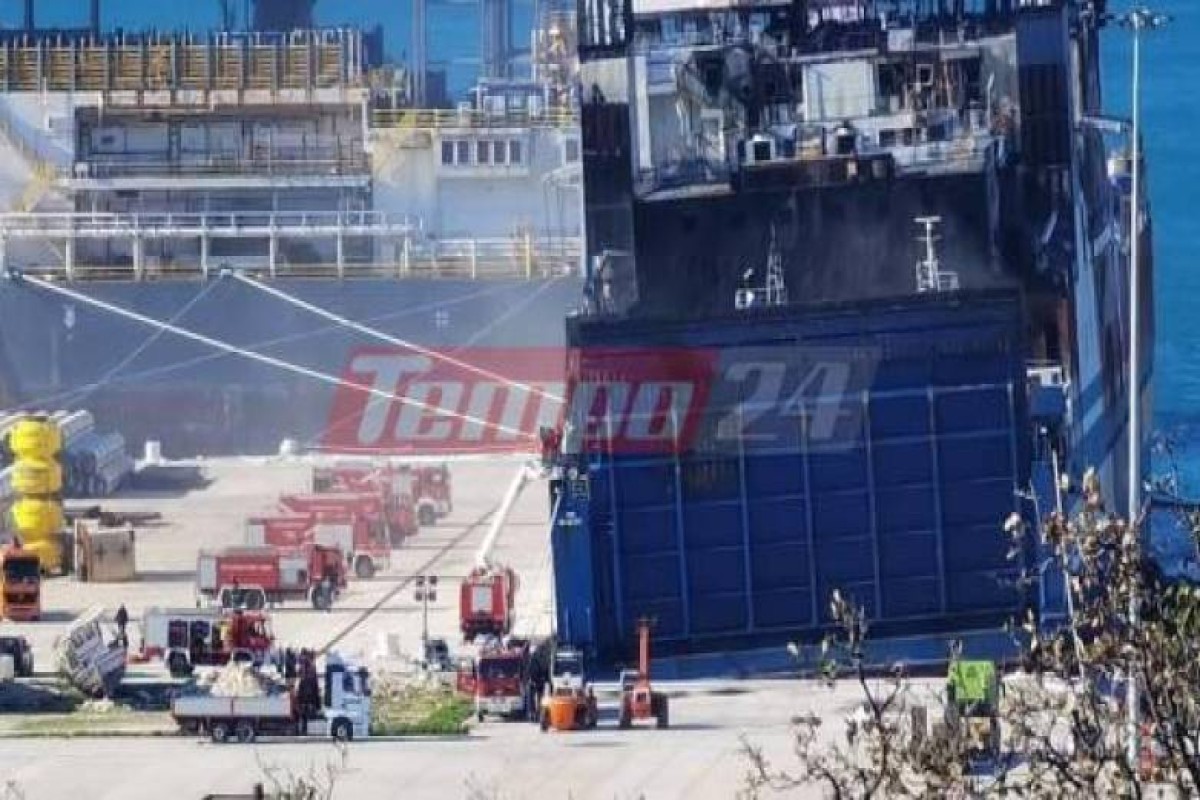 Euroferry Olympia: Νέα επιχείρηση για να ανοίξει ο καταπέλτης – Αναζητούνται τρεις οδηγοί