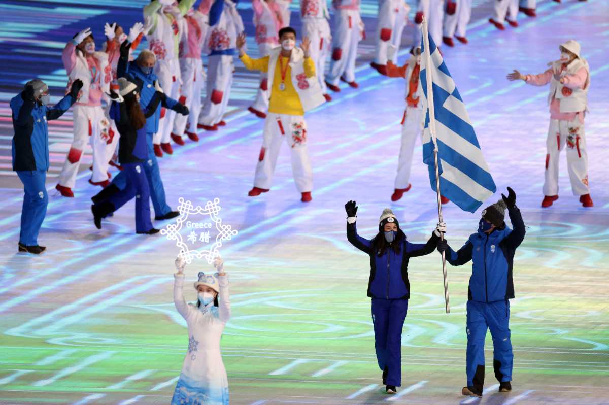 Χειμερινοί Ολυμπιακοί Αγώνες: Η είσοδος της Ελλάδας στην Τελετή Έναρξης
