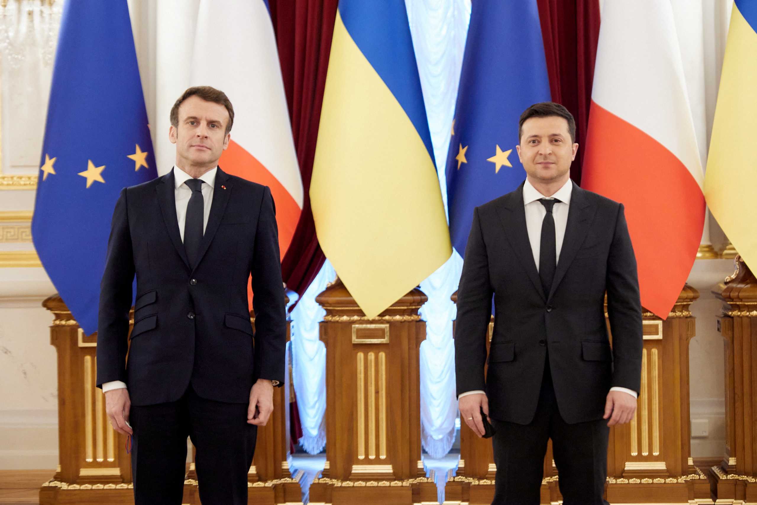 Γαλλικές εκλογές – Ο Ζελένσκι συνεχάρη τον Μακρόν, τον «αληθινό φίλο της Ουκρανίας»