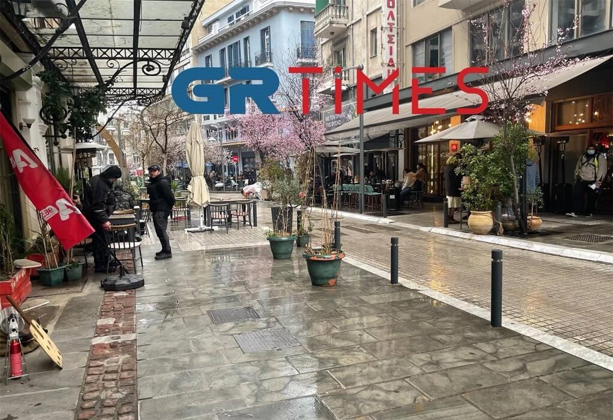 «The Bricklayer»: Η βροχή σταμάτησε τα γυρίσματα της χολιγουντιανής ταινίας στη Θεσσαλονίκη