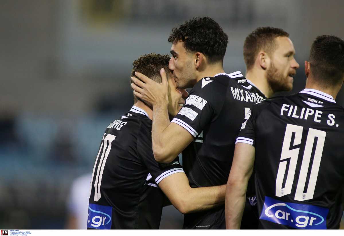 Superleague 1, Λαμία – ΠΑΟΚ 0-2: Μείωσε τη διαφορά από τον Ολυμπιακό στο φινάλε της κανονικής διάρκειας