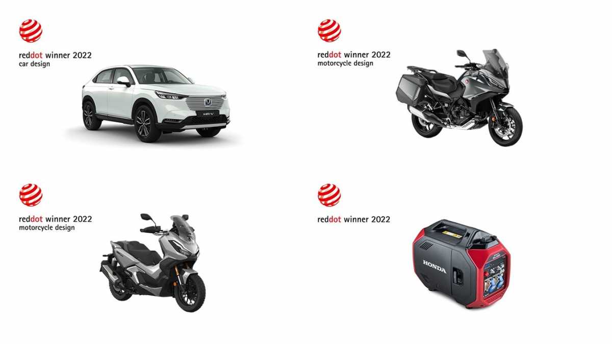 Honda: Σημαντικές διακρίσειςστο θεσμό βραβείων Red Dot Design Awards