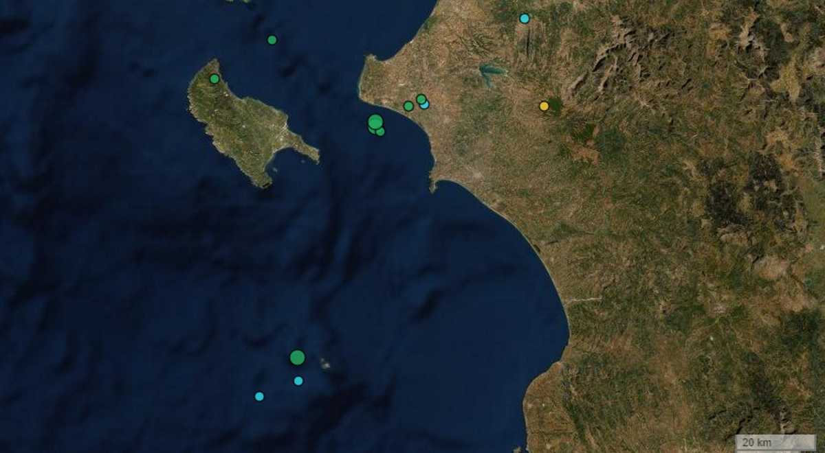 Σεισμός στη Λευκάδα – Στη θάλασσα το επίκεντρο