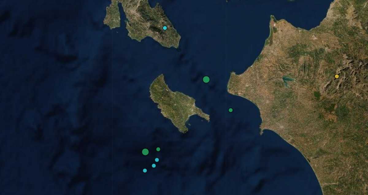 Σεισμός 4,6 ρίχτερ στις Στροφάδες στο Ιόνιο – Δυτικά της Ζακύνθου το επίκεντρο