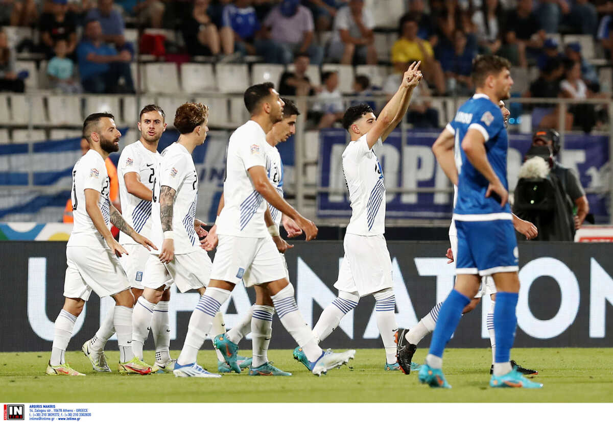 Ελλάδα – Κύπρος Live για το Nations League