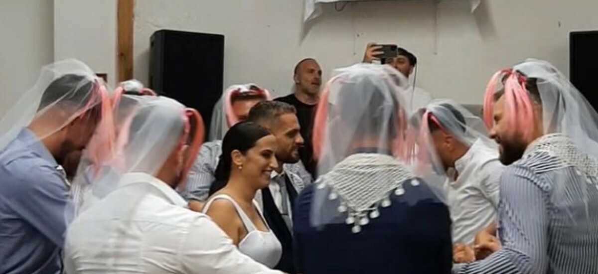 Κρήτη: Νέος γάμος με «Λίμνη των Κύκνων» και μπαλαρίνους μπροστά στον γαμπρό και την κούκλα νύφη