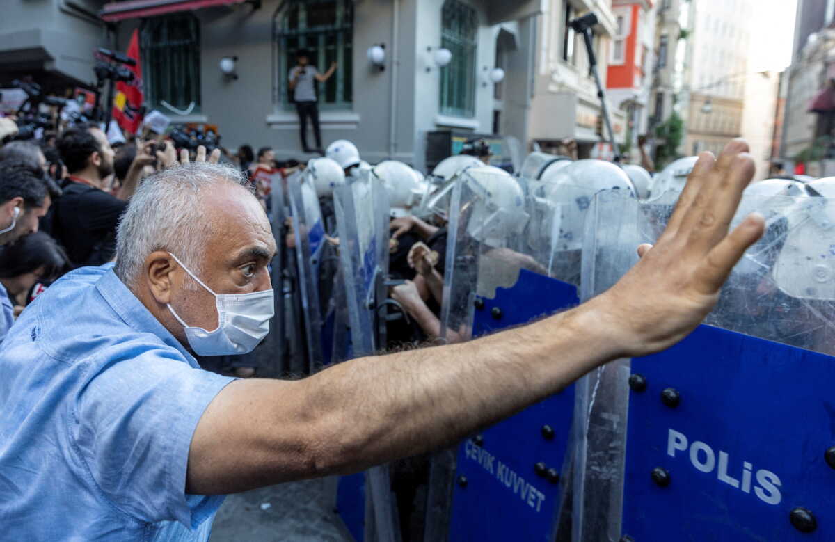 Τουρκία: Επεισόδια και 170 συλλήψεις στην πλατεία Ταξίμ στην επέτειο διαδηλώσεων κατά του Ερντογάν