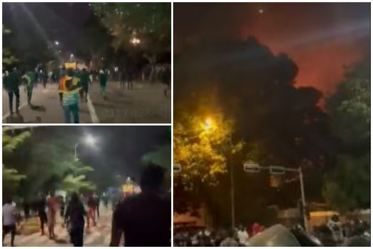 Σρι Λάνκα: Διαδηλωτές έβαλαν φωτιά στην πρωθυπουργική κατοικία