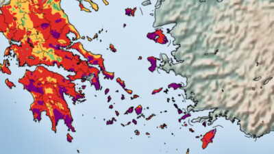 Καιρός – meteo: Επικίνδυνη εβδομάδα – Υψηλές θερμοκρασίες και ισχυροί άνεμοι ευνοούν την εκδήλωση πυρκαγιών