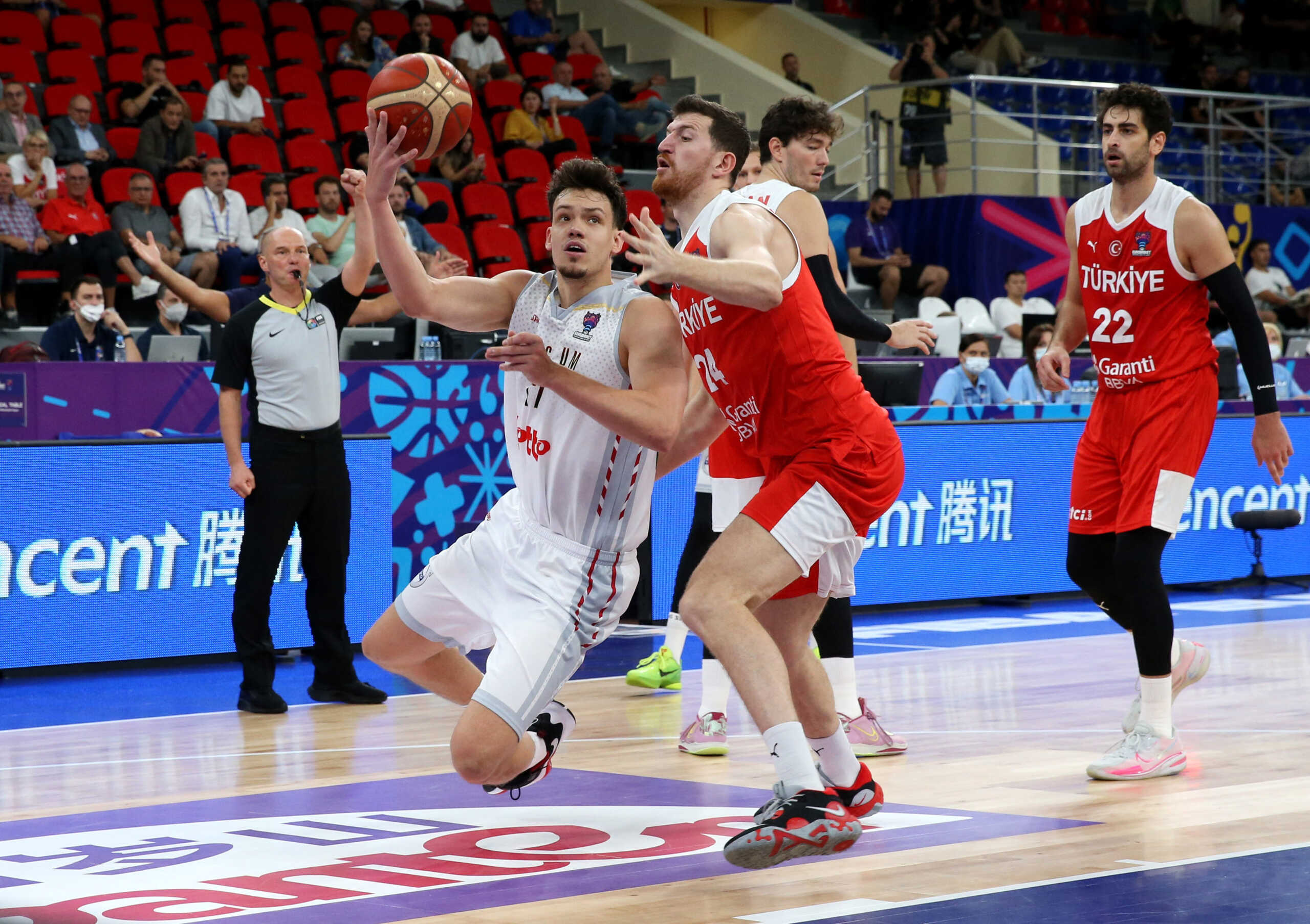 Eurobasket 2022, Βέλγιο – Τουρκία 63-78: Εύκολη νίκη με Σενγκούν