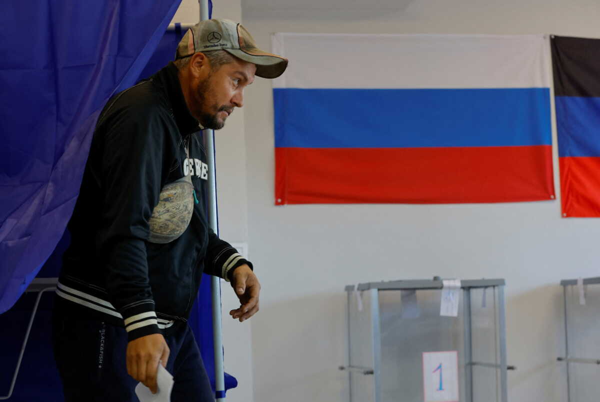 Ουκρανία: Συνεχίζονται τα δημοψηφίσματα στις περιοχές που κατέχουν οι Ρώσοι – Οργή σε Κίεβο και Δύση