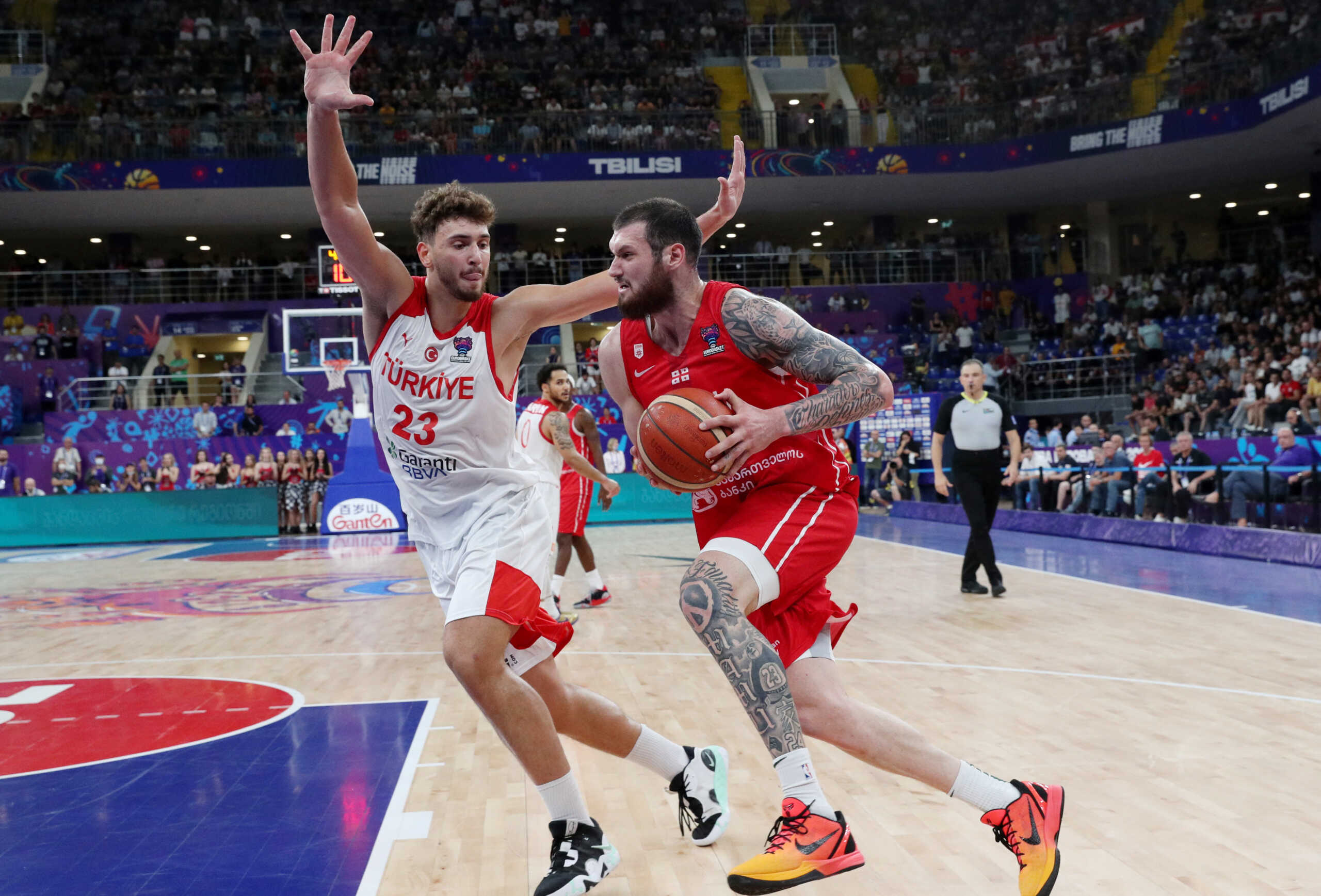 EuroBasket 2022, Τουρκία – Γεωργία 83-88: Ο Μαμουκελασβίλι έκανε τη ζημιά στους Τούρκους στη δεύτερη παράταση