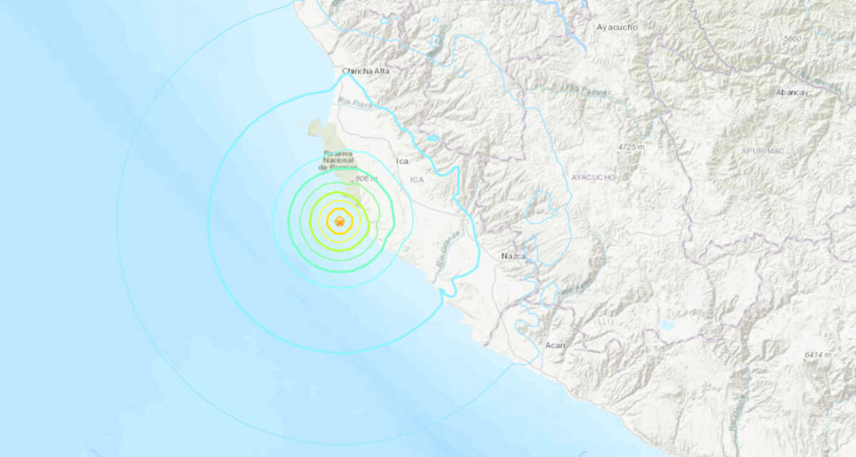 Περού: 14 σεισμοί μέσα σε 18 ώρες – 5,9 Ρίχτερ ο ισχυρότερος