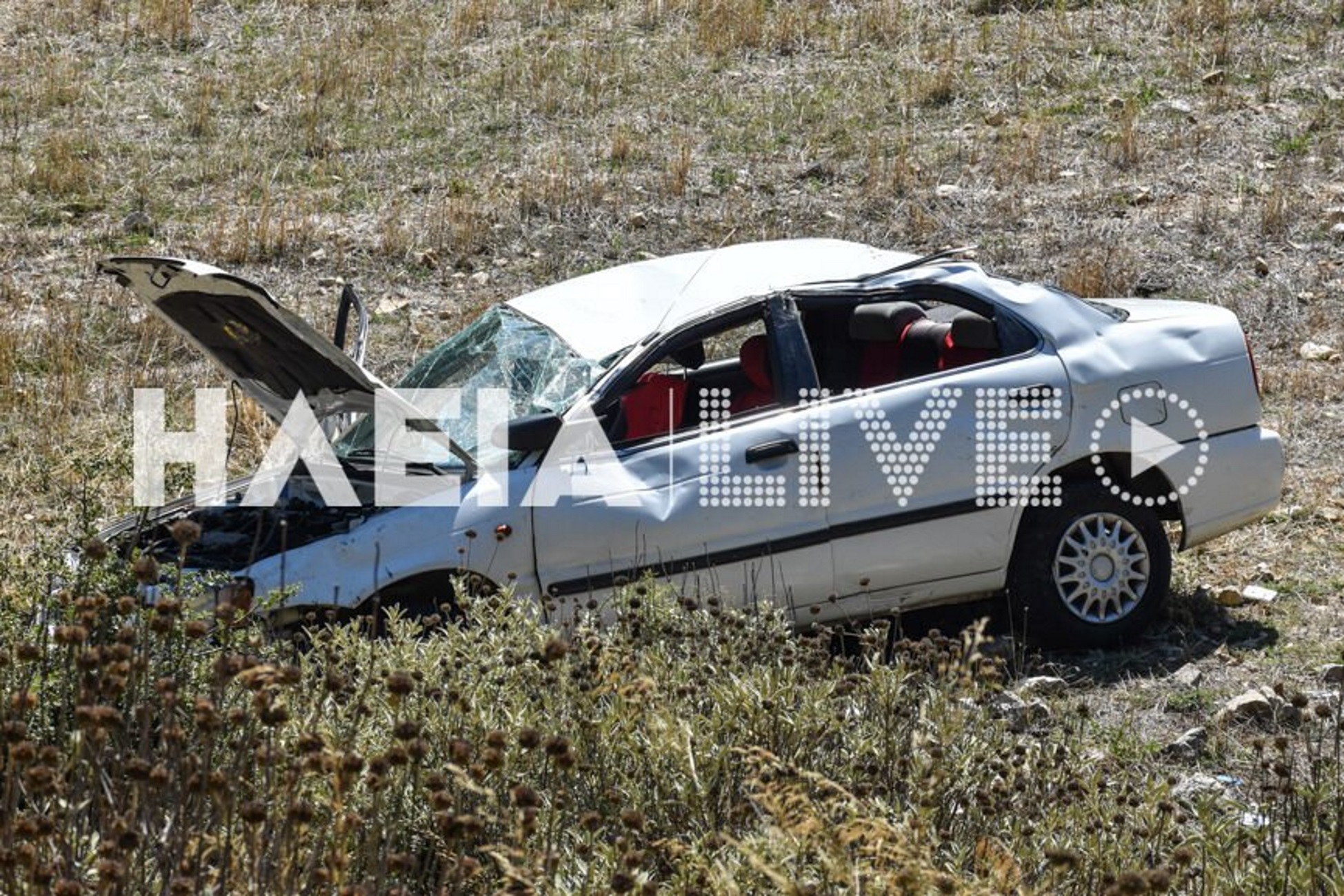 Ηλεία: Σκοτώθηκε σε τροχαίο μέσα σε αυτό το αυτοκίνητο – Οι εικόνες πίσω από το τραγικό παιχνίδι της μοίρας