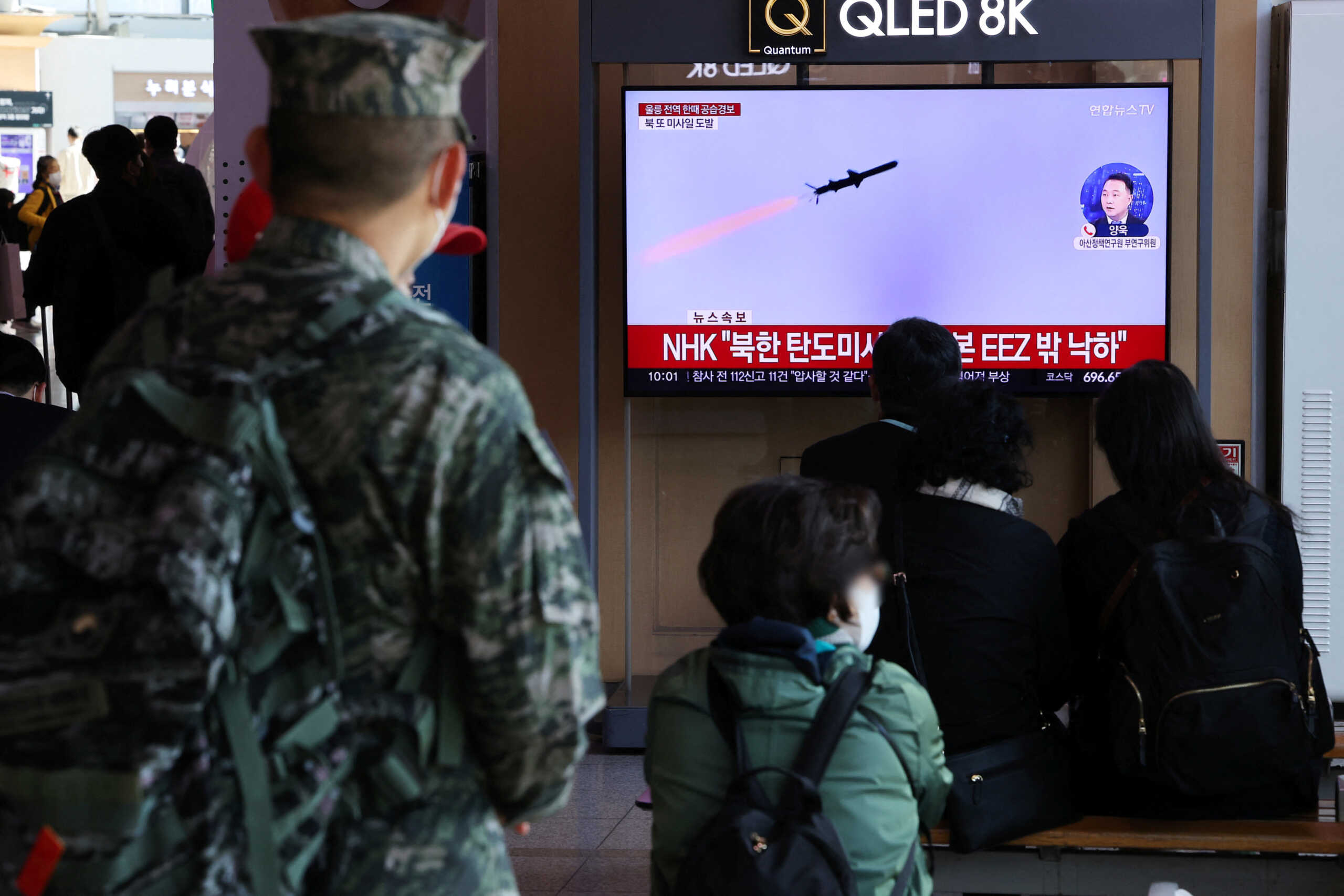 Η Βόρεια Κορέα συνεχίζει τις εκτοξεύσεις πυραύλων με άλλους 4 που κατέληξαν στην Κίτρινη Θάλασσα