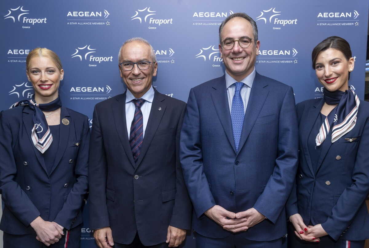 Aegean – Fraport: Η Θεσσαλονίκη σταθερά στον πυρήνα του αναπτυξιακού σχεδιασμού