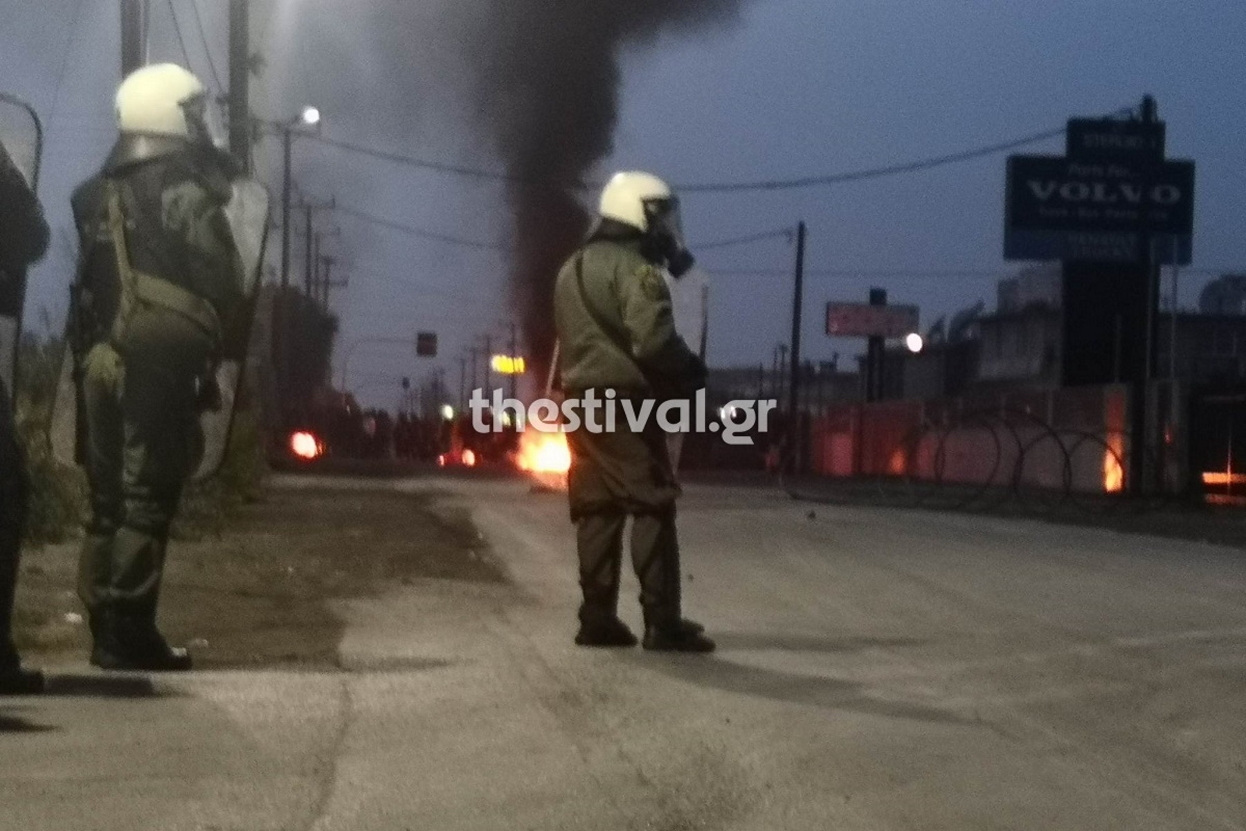 Θεσσαλονίκη: Νέα επεισόδια στον οικισμό των Ρομά «Αγία Σοφία» – Πυροβόλησαν στον αέρα