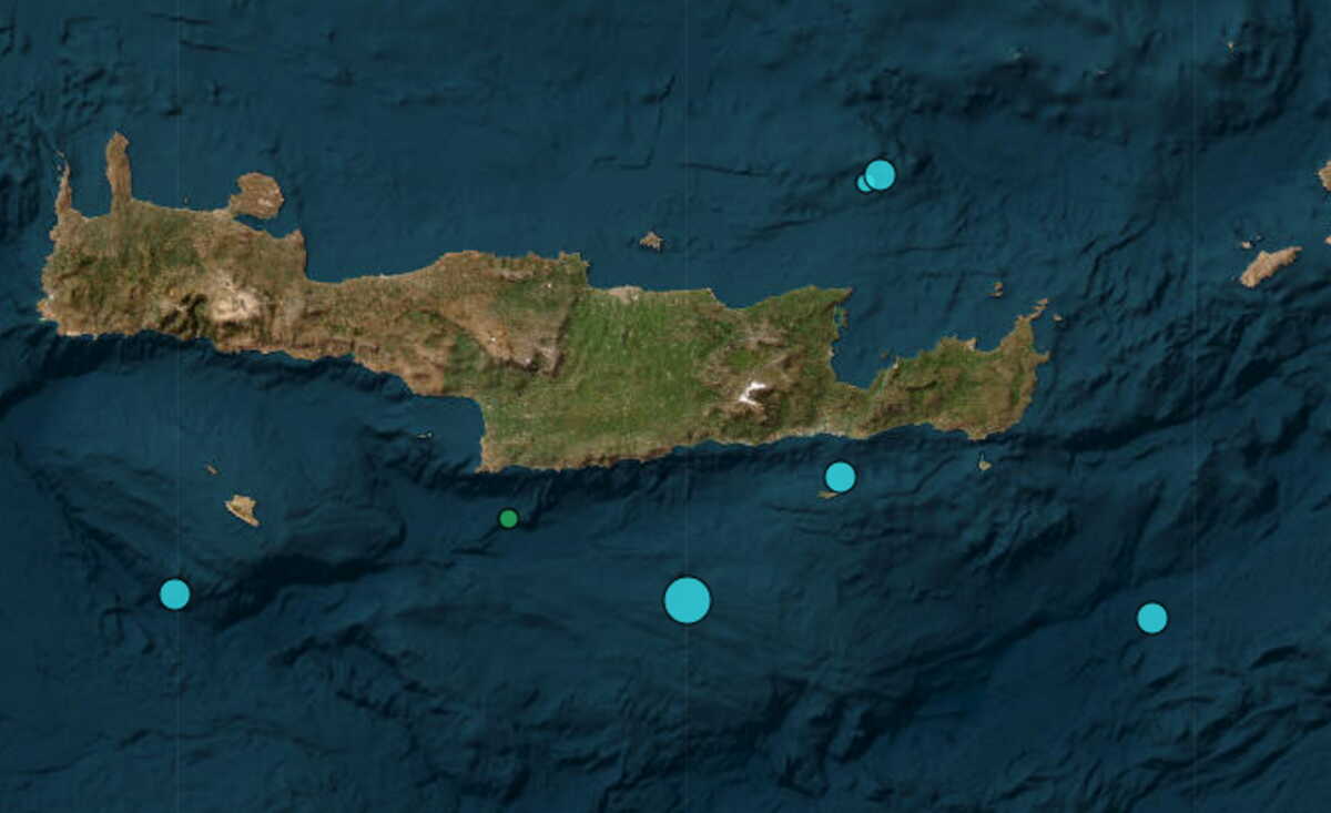 Σεισμός 3,9 Ρίχτερ στην Κρήτη – Στη Γαύδο το επίκεντρο