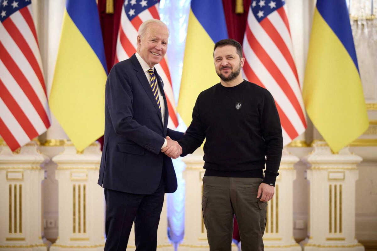 Αιφνιδιαστική επίσκεψη του Τζο Μπάιντεν στο Κίεβο