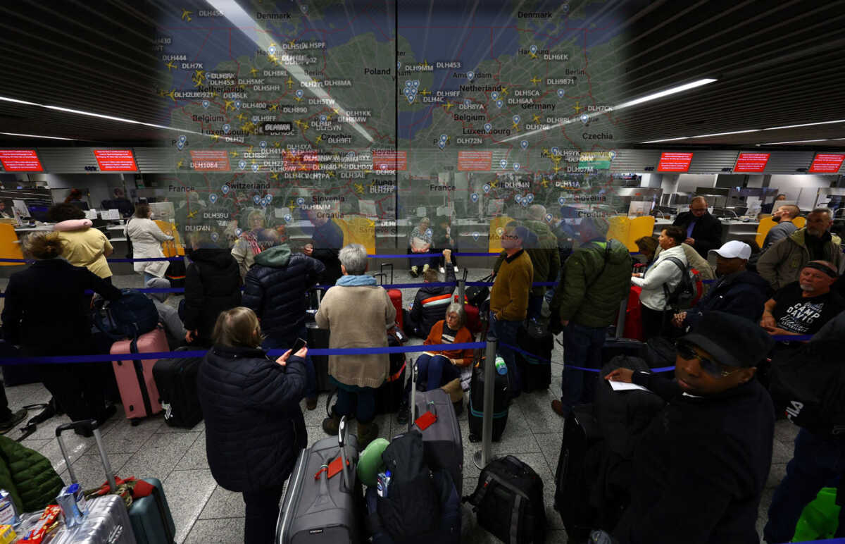 Χάος στα αεροδρόμια με τις πτήσεις της Lufthansa – Κατέρρευσε το σύστημα πληροφορικής της εταιρείας