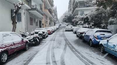 Κακοκαιρία Μπάρμπαρα: Θα μείνει έως την Τετάρτη – Χιόνι έως 60 εκατοστά στην Αττική