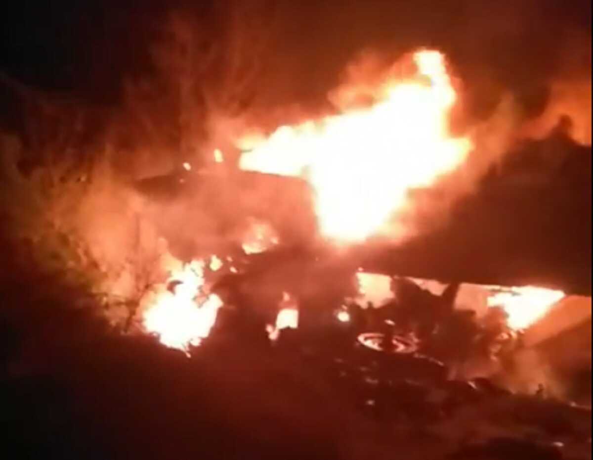 Σύγκρουση τρένων στα Τέμπη: Βίντεο από το σημείο του δυστυχήματος