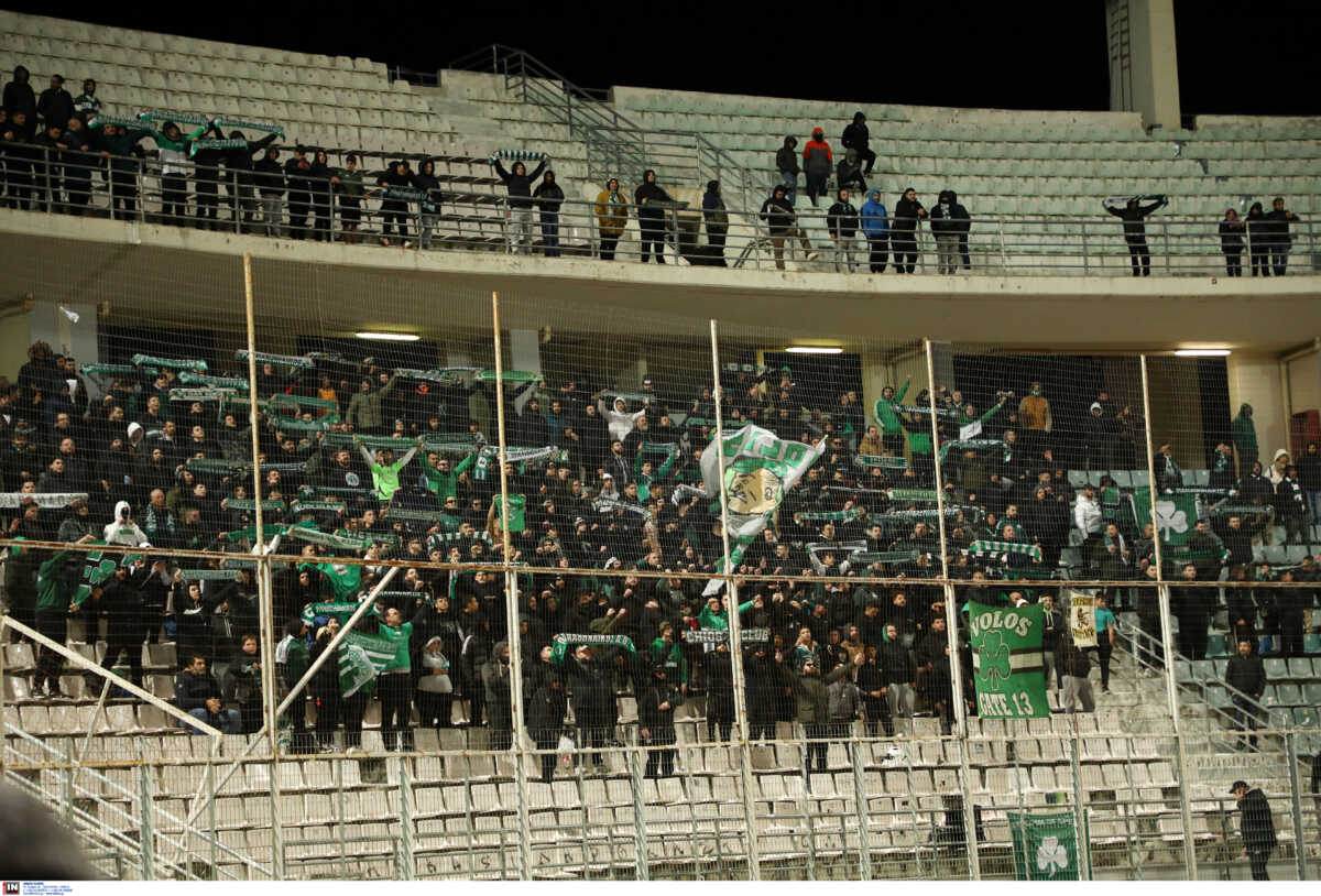 Παναθηναϊκός και Βόλος συμφώνησαν για τα εισιτήρια του αγώνα στο Πανθεσσαλικό