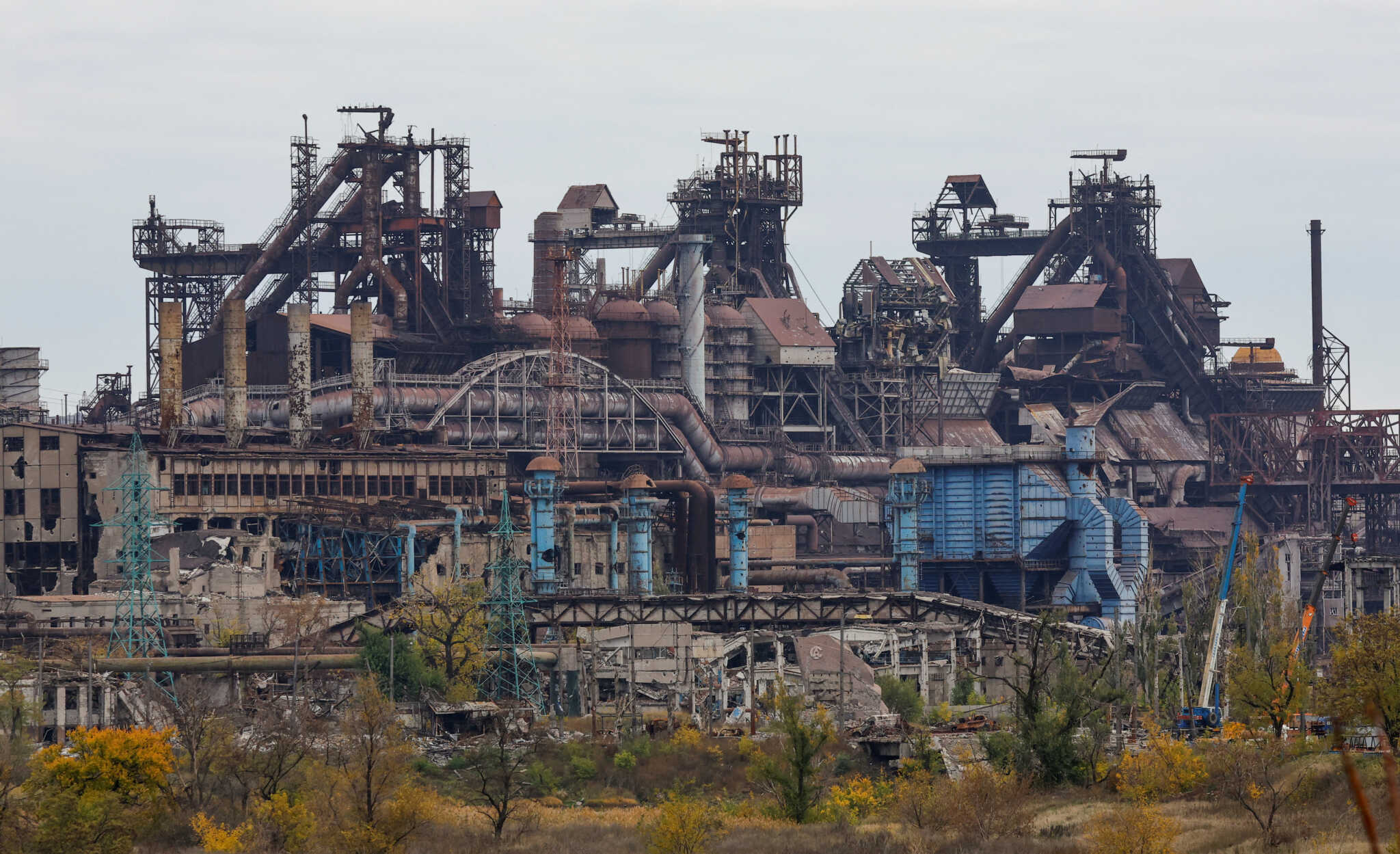 Завод азовсталь в мариуполе