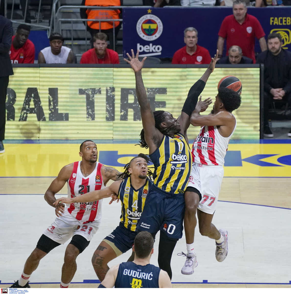 Φενέρμπαχτσε – Ολυμπιακός LIVE για το Game 4 των play off της Euroleague