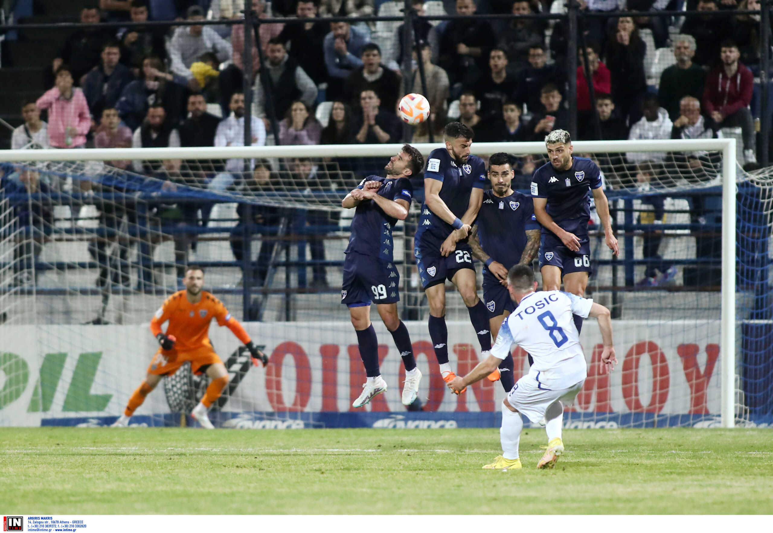 Ιωνικός – Λαμία: Η απίθανη εκτέλεση φάουλ του Τόσιτς που «σκότωσε» τους Νικαιώτες