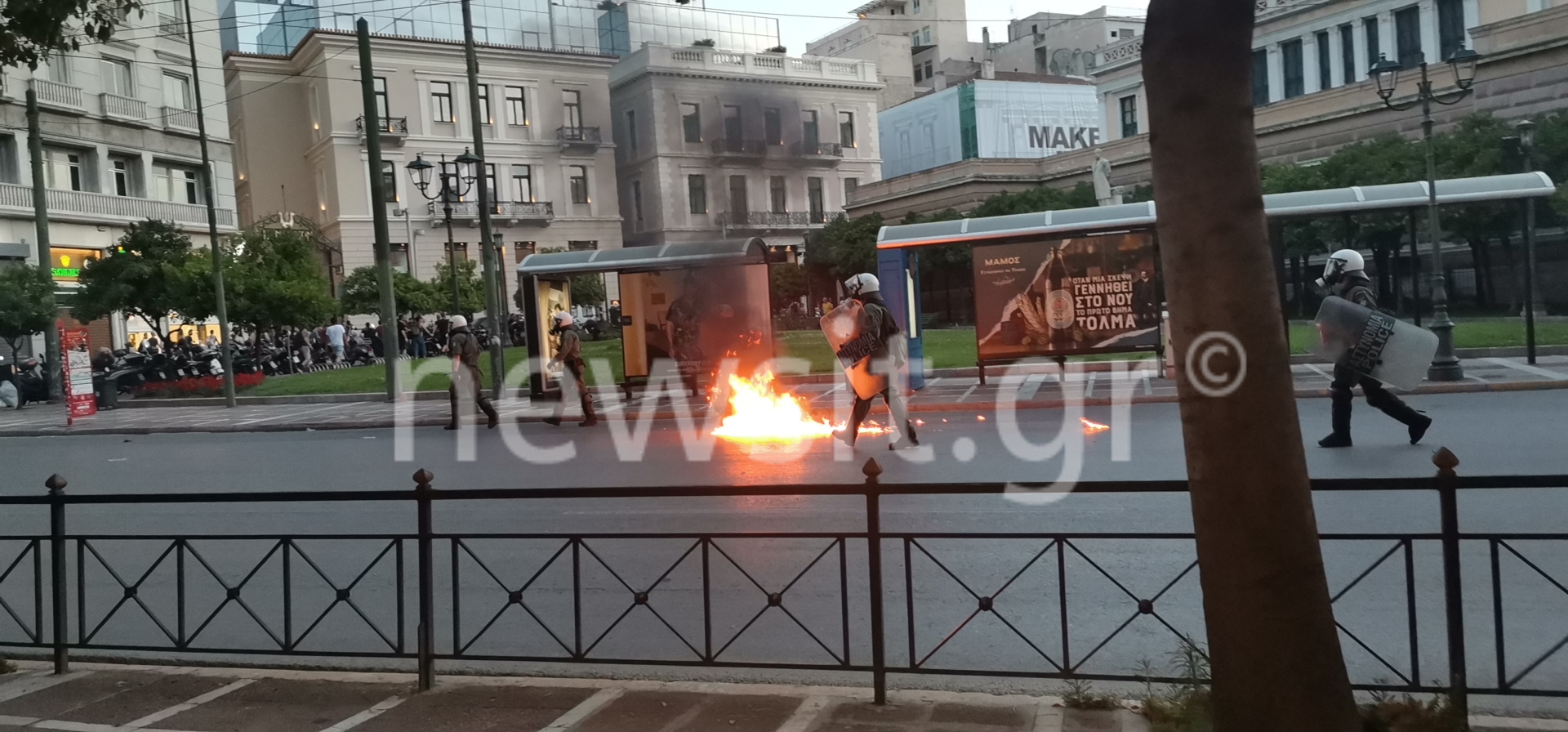 Ναυάγιο στην Πύλο: 21 συλλήψεις από τα επεισόδια στην πορεία στο κέντρο της Αθήνας