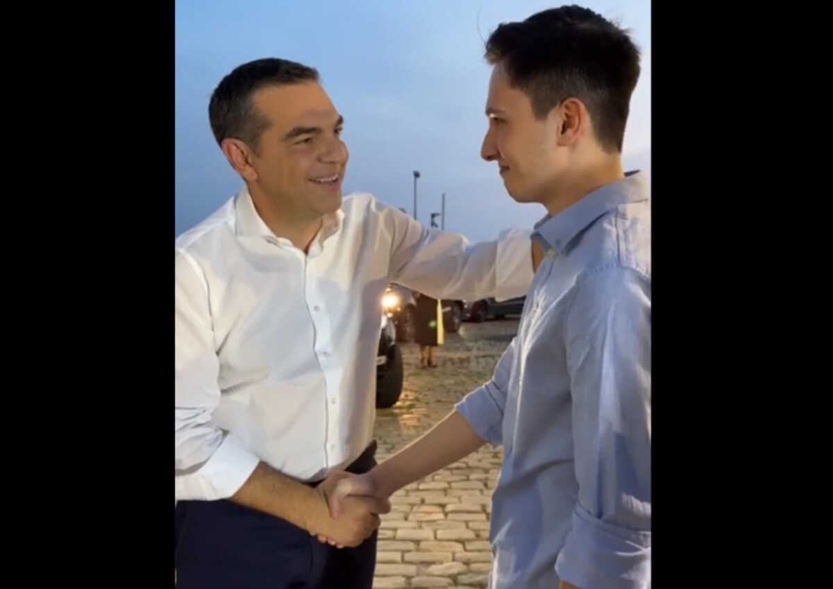 Εκλογές 2023 – Αλέξης Τσίπρας: Συναντήθηκε με τον φοιτητή που είχε πέσει από το παράθυρο του ΑΠΘ