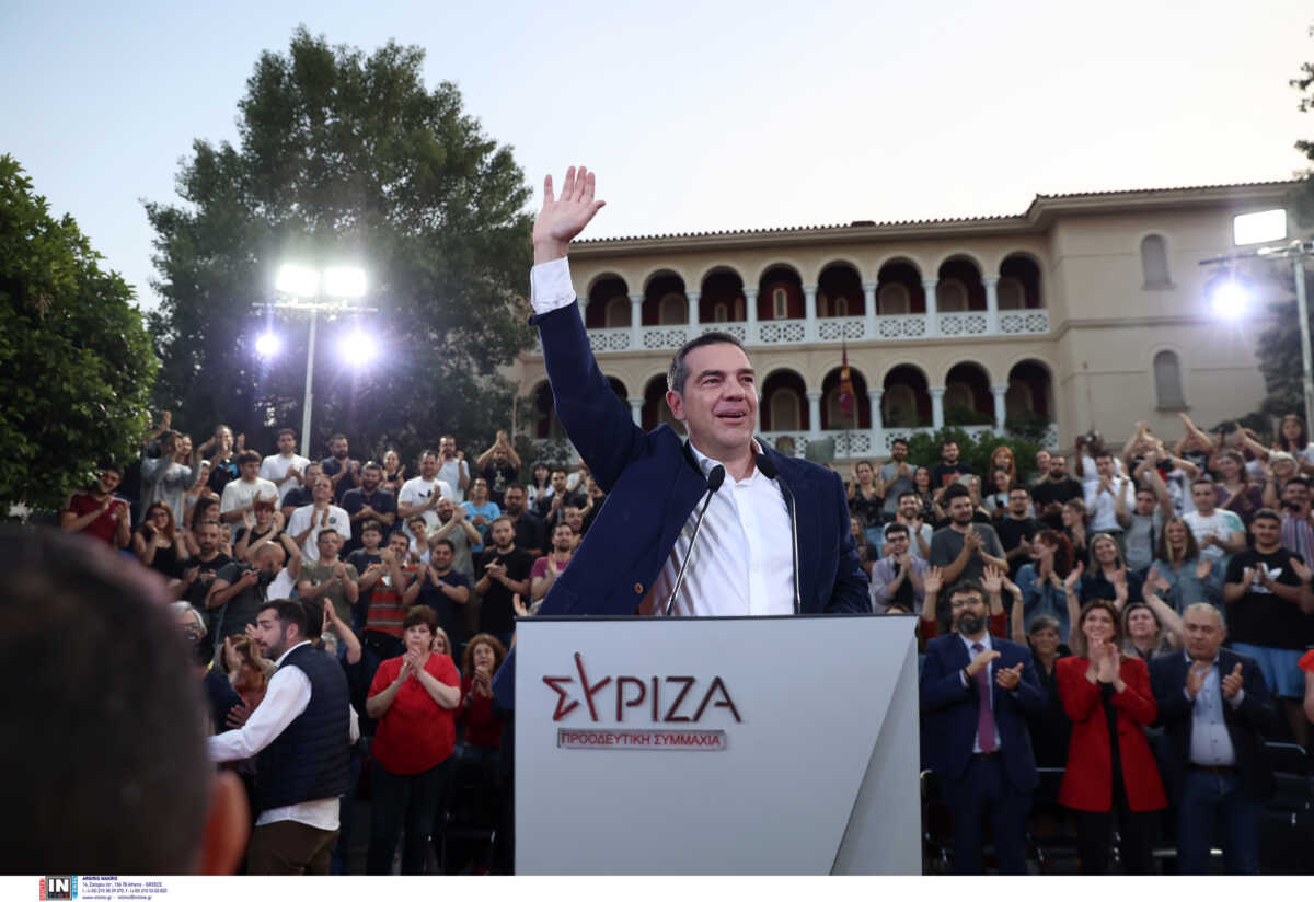 Εκλογές 2023 – Αλέξης Τσίπρας: Χαμένη η ψήφος στα μικρότερα κόμματα, αυτό θέλει η ΝΔ